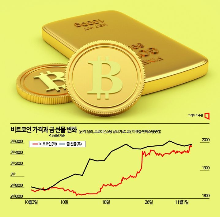 자금 몰리는 코인 시장…비트코인, 안전자산 지위도 넘본다