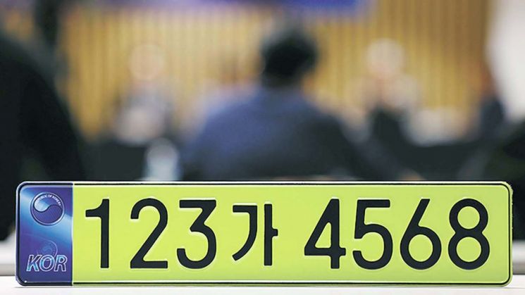 8000만원 넘는 법인차 '연두색 번호판'으로 티나게…"그랜저는 괜찮아"