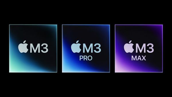 애플이 2023년 10월30일, '겁나게 빠른'(Scary fast) 행사를 통해 공개한 M3, M3프로, M3맥스 칩