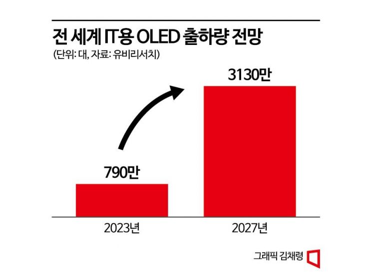 아이패드로 붙는 삼성·LG…애플發 IT용 OLED 시장 열린다