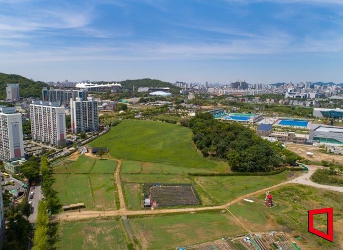 송도완충녹지 일대 [사진 제공=인천 연수구]