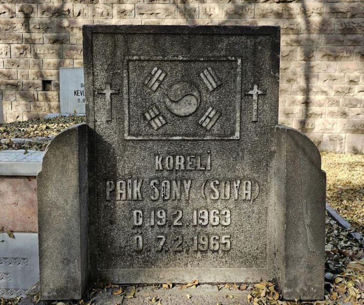 튀르키예 낡은 묘비에 태극기…60년간 몰랐던 두 살배기였다