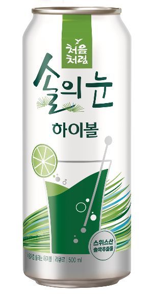 롯데칠성, RTD 하이볼 '처음처럼X솔의눈' 출시