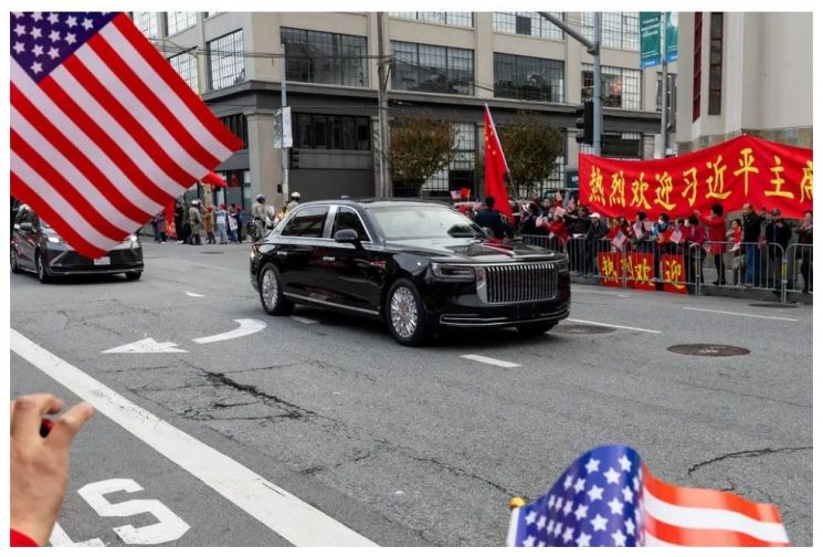 바이든이 감탄한 '대륙판 롤스로이스'…시진핑 의전차량 10억대 '훙치'