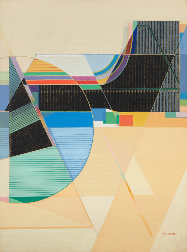 이준, '송-유향', 1985, 캔버스에 유채, 130.5×97cm, [사진제공 = 국립현대미술관]