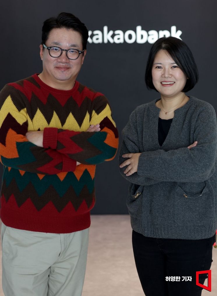 카카오뱅크 홈캠프 개발자 박이랑(왼쪽) SO(서비스 오너)와 신선영 SO. 사진=허영한 기자 younghan@