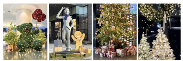 글래드 호텔, 지점별 '산타 빌리지' 크리스마스 포토존