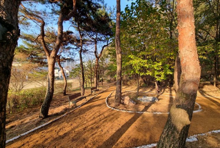 용인 수지 일대 공원 4곳에 '맨발산책로' 조성된다