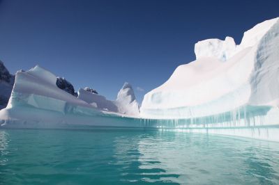 남극의 빙산
