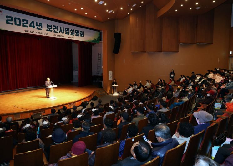 영양군, 2024년 보건사업설명회 개최