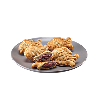 Ediya Coffee的黑芝麻红豆鲫鱼饼。图片由Ediya Coffee提供