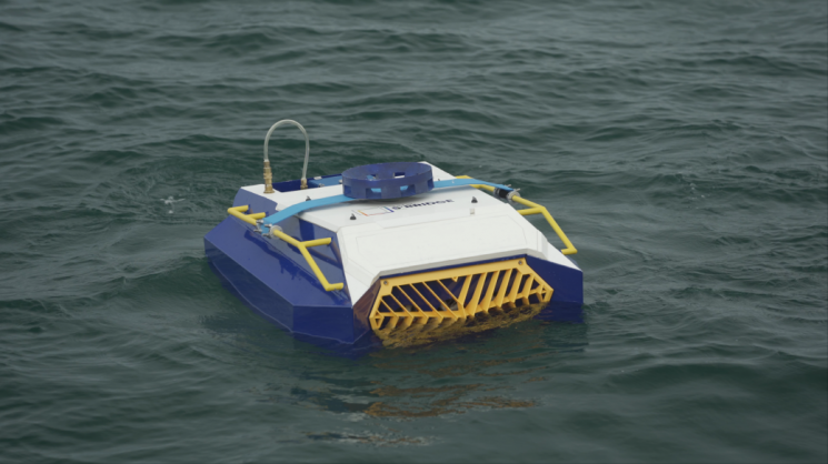 'SK이노 지원' 쉐코, 해상오염 방제로봇 CES 2024 혁신상