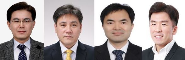 삼성바이오에피스 고유상·백상현·양철보 부사장, 이상민 상무. (왼쪽부터) [사진제공=삼성바이오에피스]