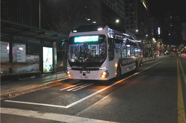 서울시, 4일 세계 최초 심야 자율주행버스 운행 시작