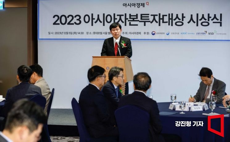 [포토]축사하는 윤창현 국민의힘 의원