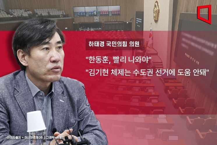 하태경 "이번 총선, 한동훈의 시간…빨리 결단해야"