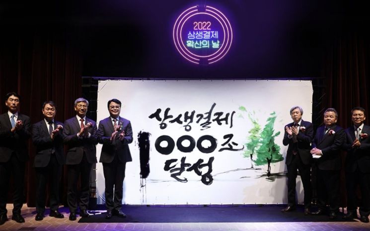 지난 2022년 열린 '상생결제 확산의 날' 기념행사. 중소벤처기업부 제공