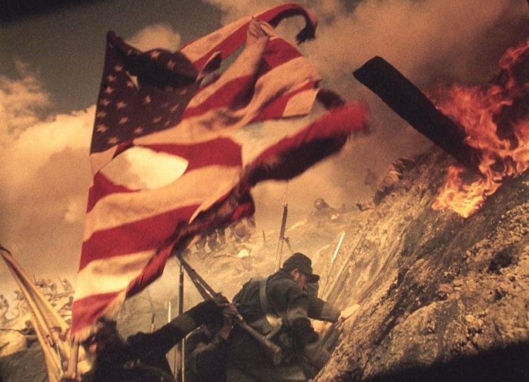 영화 '콜드 마운틴'에 나오는 남북전쟁의 한 장면.