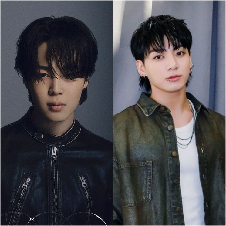 지민(왼쪽) 정국[사진제공=빅히트뮤직]
