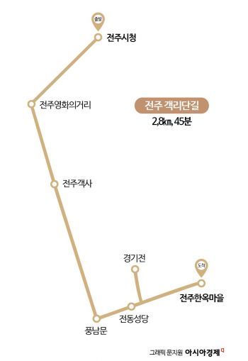 [하루만보]'조선왕조의 고향' 전주 객리단길에서 옛 정취를