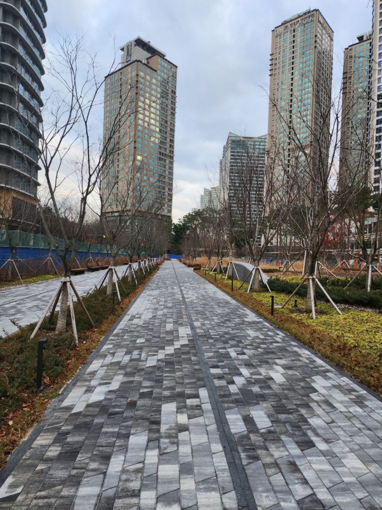 용산 파크웨이 ‘버들개 문화공원’ 부분 개장