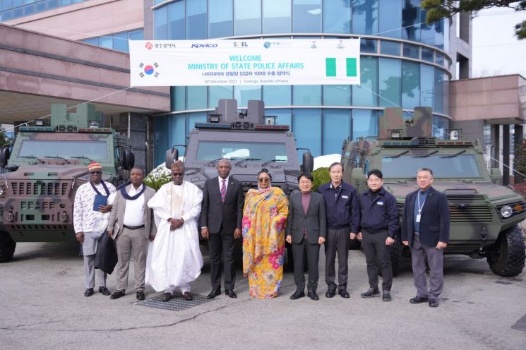 광주 업체가 만든 장갑차, 아프리카에 수출한다