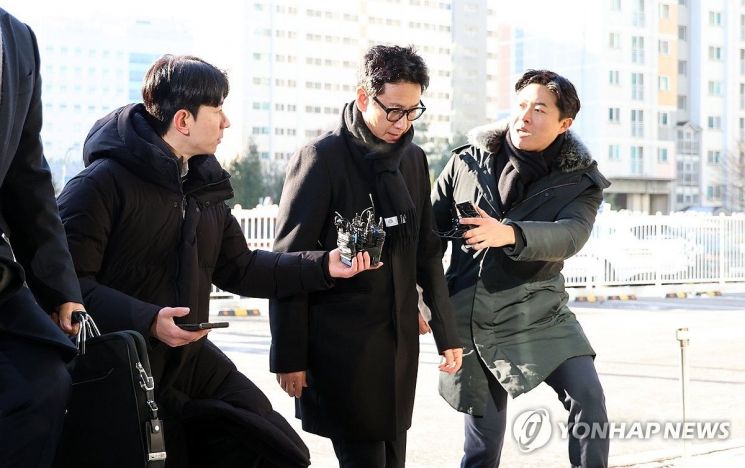 '3차 소환' 경찰에 나온 이선균씨 [사진출처=연합뉴스]