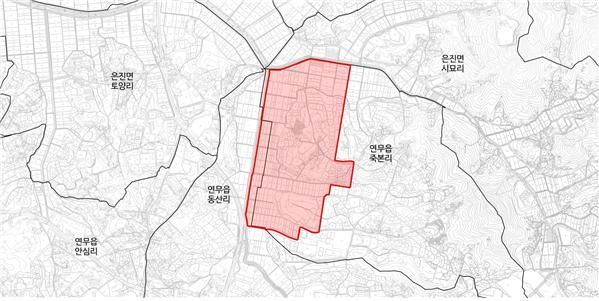 충남 논산 국방산단 예정지 ‘토지거래 허가구역’ 재지정