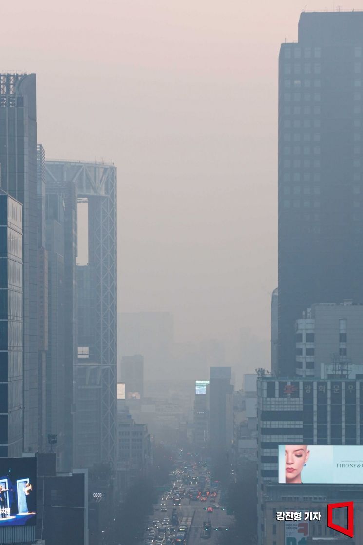 [포토]'회색 도심'