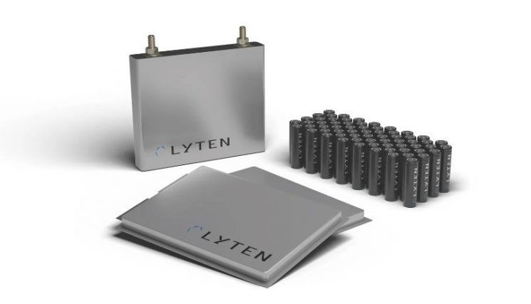 미국 벤처기업 라이텐이 개발한 다양항 형태의 리튬황 배터리.