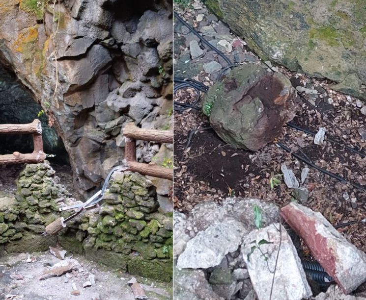 제주 만장굴, 또 낙석…2025년 7월까지 전면 폐쇄