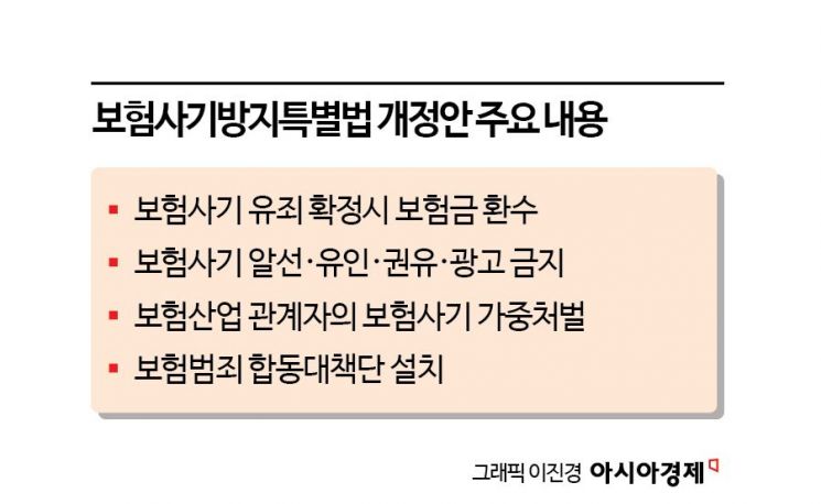 업계 숙원 ‘보험사기방지법’  올해도 국회 문턱 못 넘나