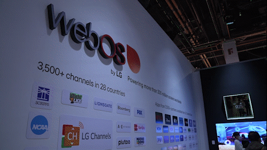 [CES 2024]LG 웹OS 10주년…140여대 '콘텐츠세상' 연출