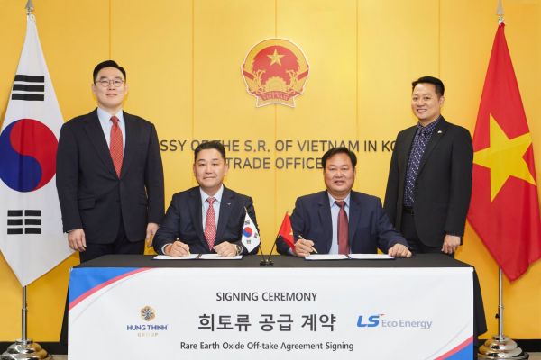LS에코에너지, 국내 최초 '희토류 산화물' 시작…베트남 업체와 계약