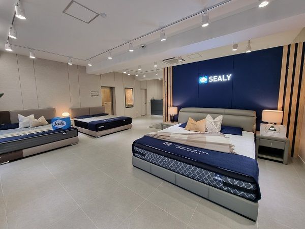 Mattress Brand Sealy Bed Opens Jamsil Branch