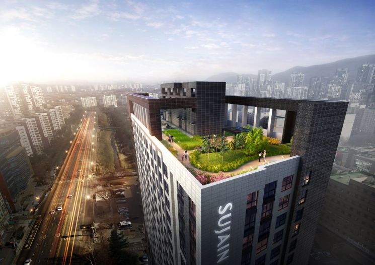 [과천청사역 한양수자인 투시도]
