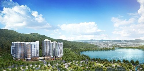 [백운호수 숲속의 아침 스위트 조감도]