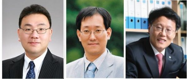 김성재 서울대 전기정보공학부 교수, 임현식 동국대 물리반도체과학과 교수, 박재근 한양대 융합전자공학부 교수. [사진=각 학교 홈페이지]