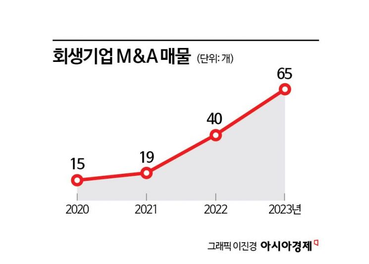 1월 매물만 벌써 5개…'회생 기업 M&A 시장' 판 더 커진다  