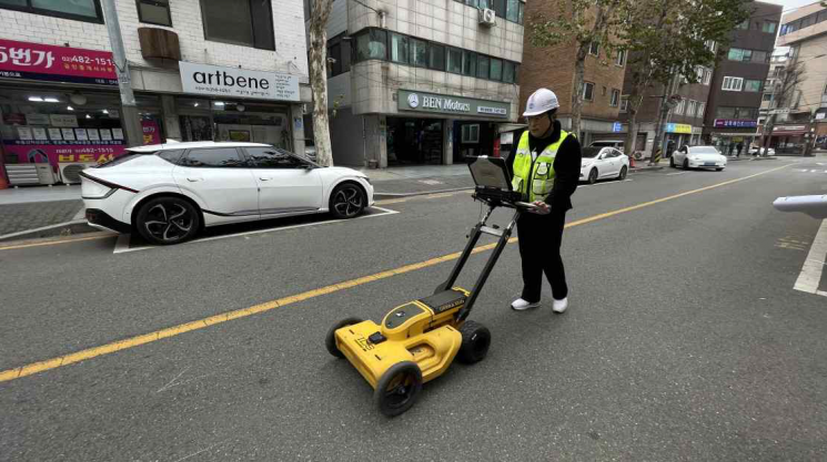 강동구, 땅꺼짐 레이더 탐사로 미리 찾는다