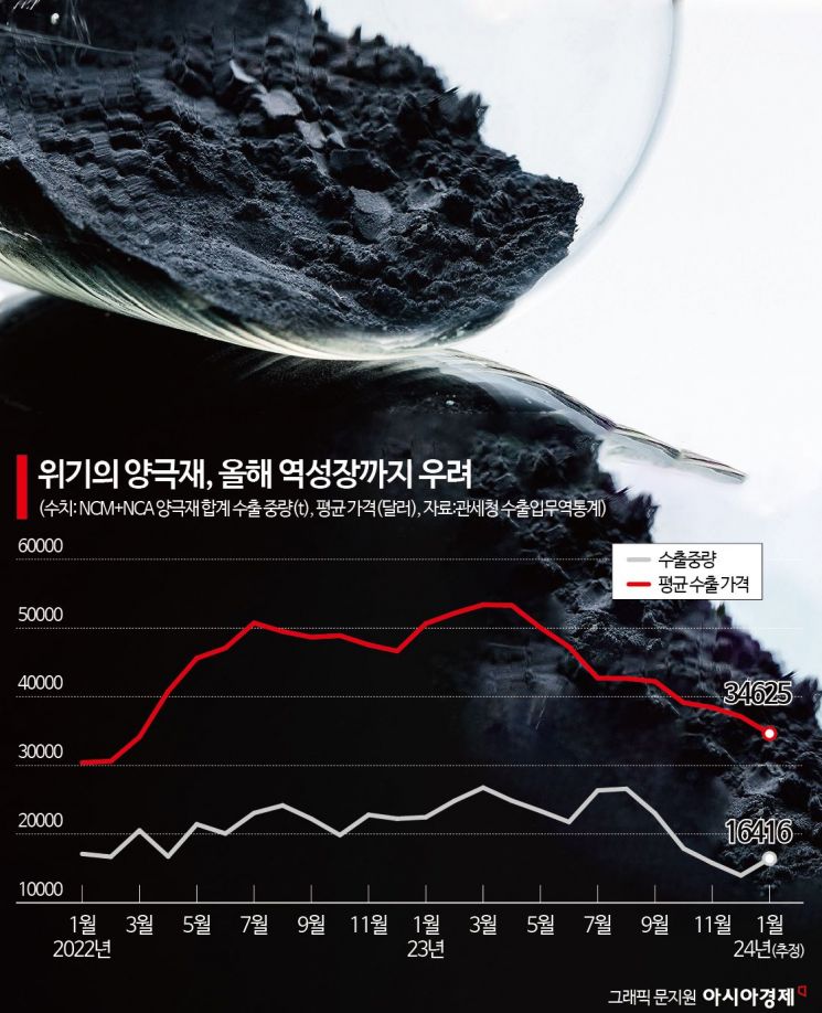 [보죠, 배터리]올해 양극재 '역성장' 기로…"t당 4.1만달러 방어선"