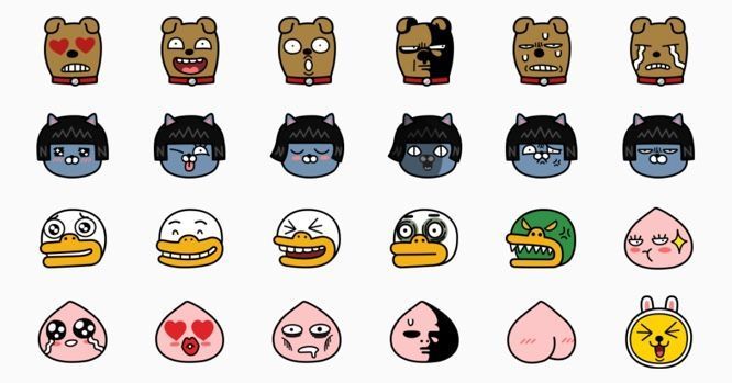 '우는 어피치' 추억속으로…카톡, '무료 이모지' 종료키로