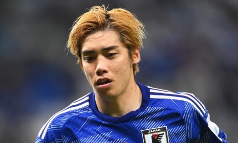 日本国家男子足球队前锋 Ito Junya。 [照片=联合新闻提供]