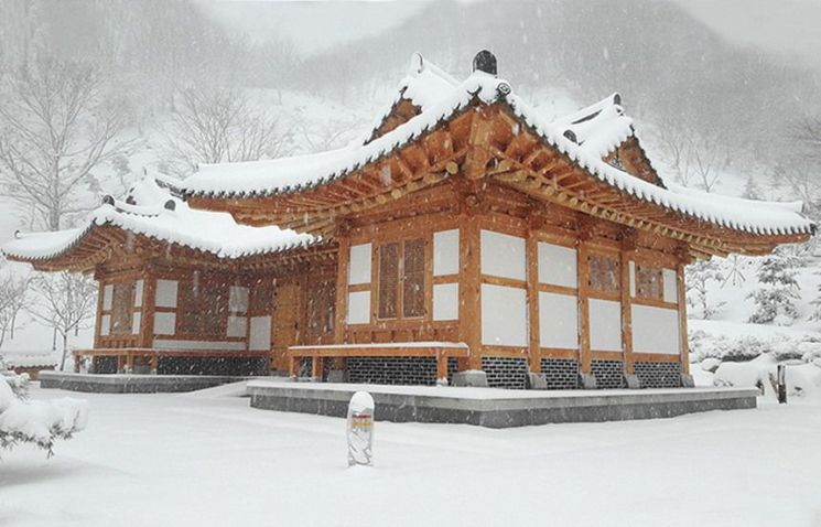 데미샘자연휴양림 한옥동 '운향채'.[사진 제공=전북도]