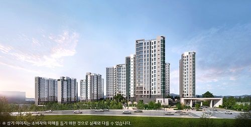 [제일건설 제주중부공원 투시도]