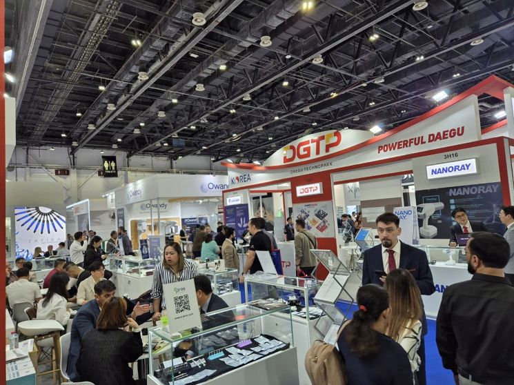 대구 치과의료기업 9곳, 두바이서 610만달러 수출계약 … 치과기자재전시회