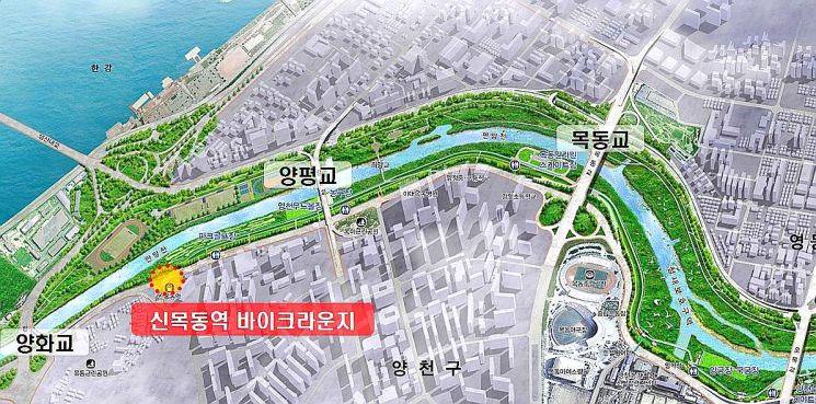 양천구, 신목동역 수변활력 거점 공간 ‘안양천 빅데크’ 설계 공모