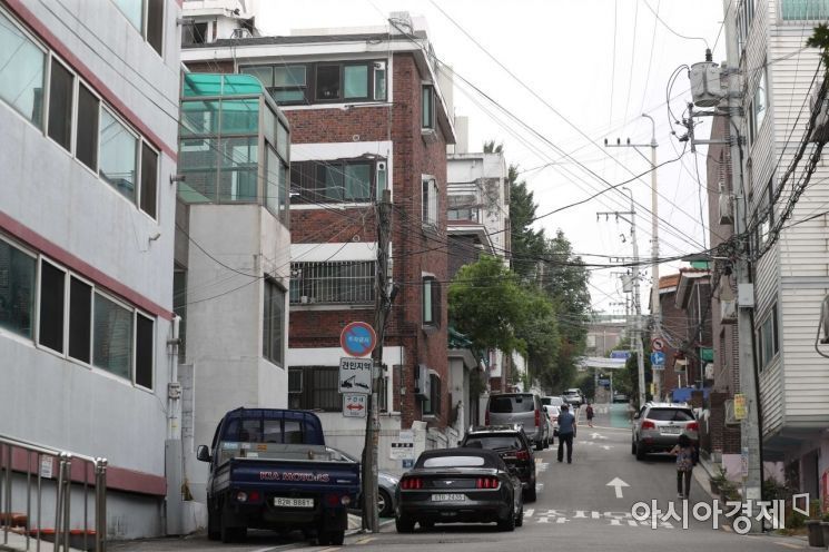 서울의 한 빌라 밀집 지역. 사진은 기사와 관련이 없음.[이미지출처=아시아경제DB]