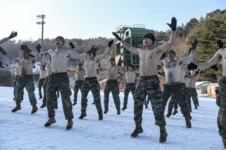 [양낙규의 Defence photo]한미해병대 설한지 훈련