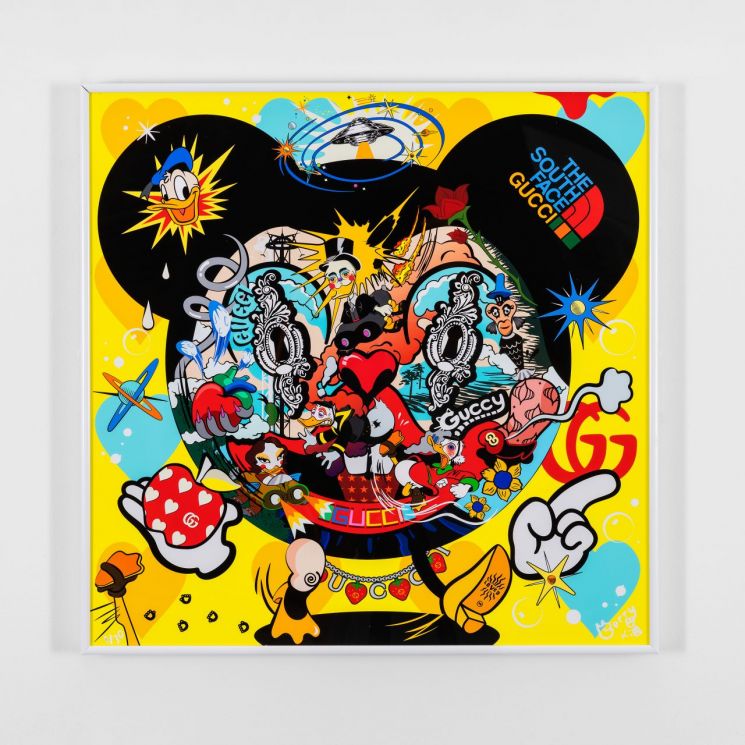 Beckie Mouse,(30 Edition),50cm x 50cm,G-Cli Print and Aluminume fram [사진제공 = 표갤러리]
